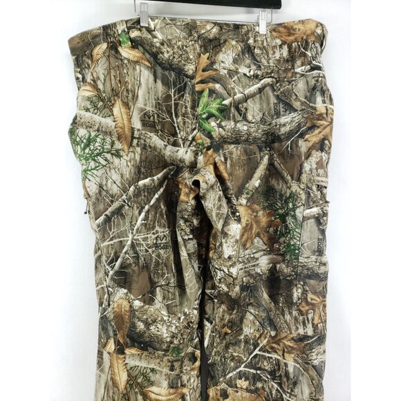 Realtree Edge Hunting Pants Tricot Water Wind Proof Mens 2XL Camouflage - Picture 4 of 9